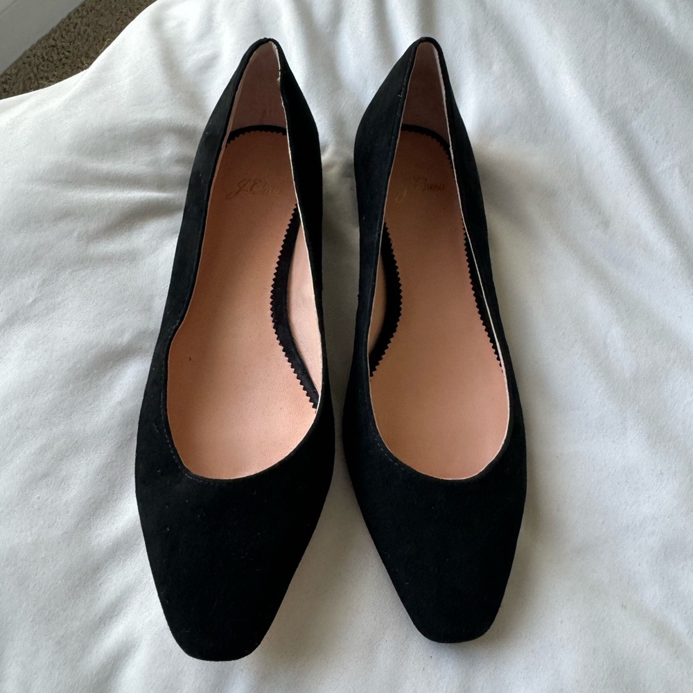 JCrew Suede Low Heel Shoes